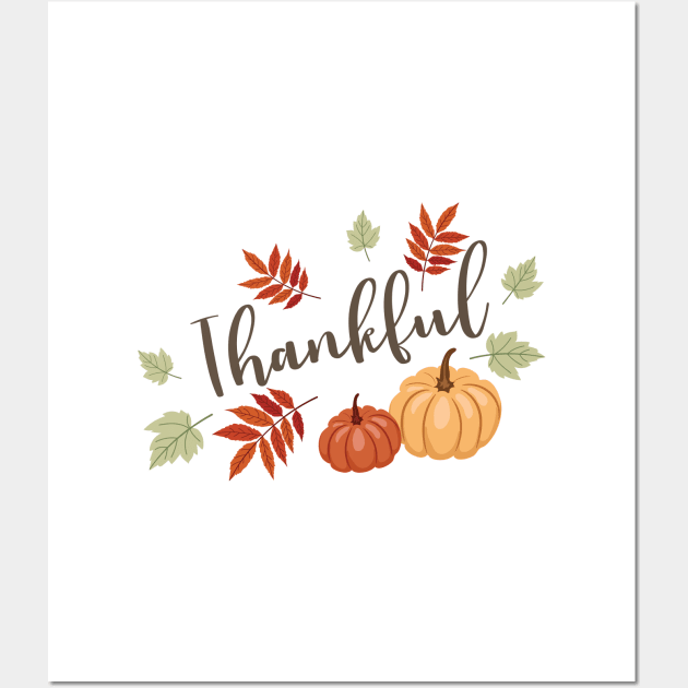 Thankful Wall Art by SWON Design